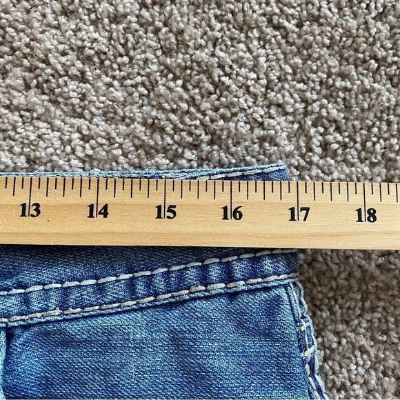 Rock & Roll Cowboy Double Barrel Relaxed Straight Leg Jeans Mens 33X36 - Picture 13 of 14